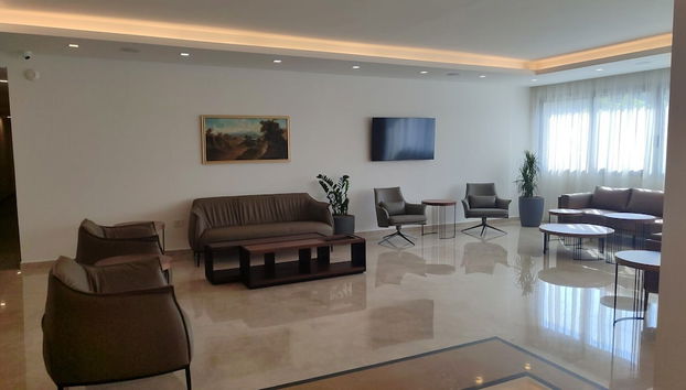 Sala de estar do lobby