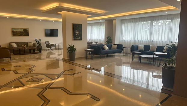 Sala de estar do lobby