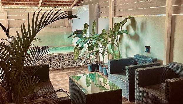 Sala de estar do lobby
