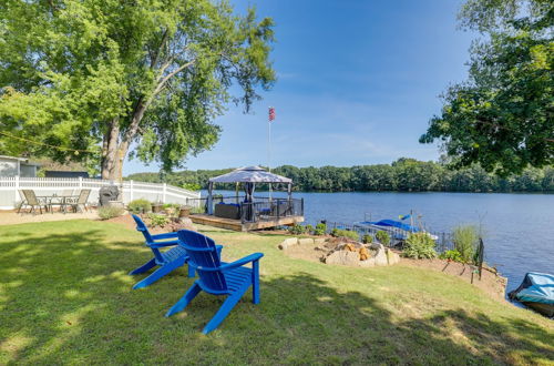 Photo 1 - Riverfront New Hampshire Cottage w/ Boat Dock