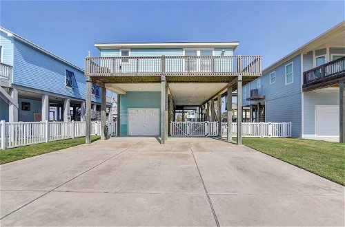 Photo 1 - Stilted Galveston Vacation Home w/ Canal Views