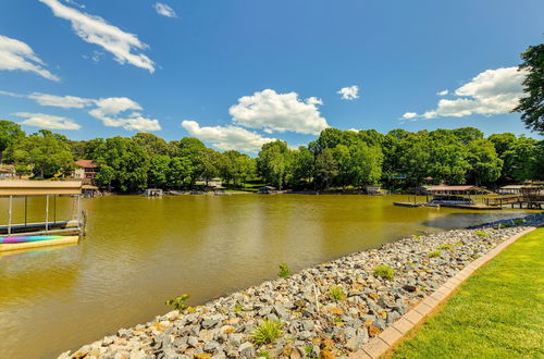 Photo 31 - Lake Norman House Rental w/ Boat Dock + Fire Pit