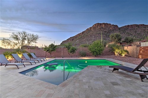 Photo 3 - Luxe Phoenix Home: Desert Butte View & Heated Pool
