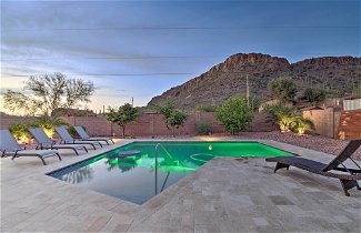 Photo 3 - Luxe Phoenix Home: Desert Butte View & Heated Pool