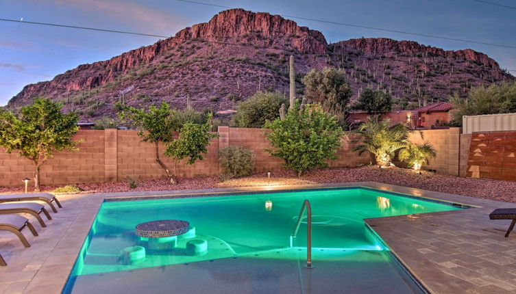 Photo 1 - Luxe Phoenix Home: Desert Butte View & Heated Pool