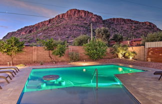 Photo 1 - Luxe Phoenix Home: Desert Butte View & Heated Pool