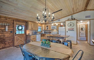 Photo 2 - Chic Lakefront Cabin w/ Dock & Bluff Creek Views