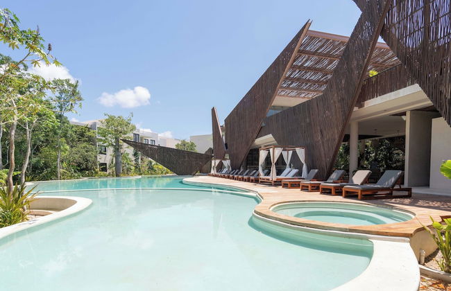 Beautiful 2BR apartment in fully equipped hotel in Tulum - Foto 38