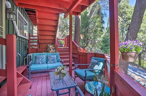 Photo 12 - Boho Crestline Cabin, 1 Mile to Lake Gregory