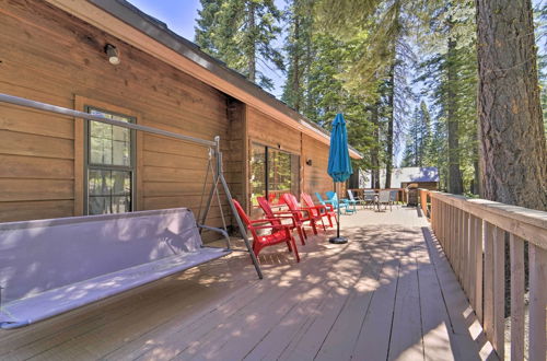 Photo 14 - Truckee Cabin w/ Wraparound Deck & Pool Access