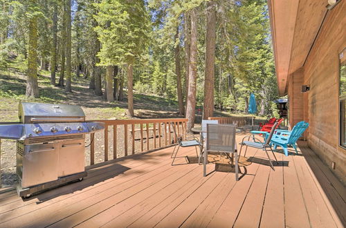 Photo 1 - Truckee Cabin w/ Wraparound Deck & Pool Access