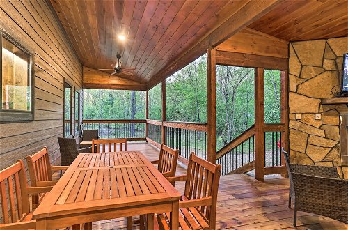 Photo 19 - Broken Bow Cabin w/ Hot Tub & Outdoor Fireplace