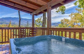 Photo 1 - 'breathtaking View' Cabin w/ Covered Deck, Hot Tub