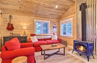 Photo 2 - Picturesque Alma Log Cabin w/ Deck & Grill
