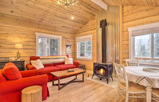 Photo 1 - Picturesque Alma Log Cabin w/ Deck & Grill