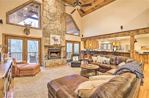 Photo 1 - Spacious Elk Park Lodge w/ Game Room & Fire Pit