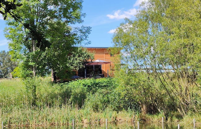 TinyHousebeiDresden unser größtes winziges Häuschen für bis zu 7 Personen, Kaminofen, große Terrasse - Nähe Sächsische Schweiz - Foto 15