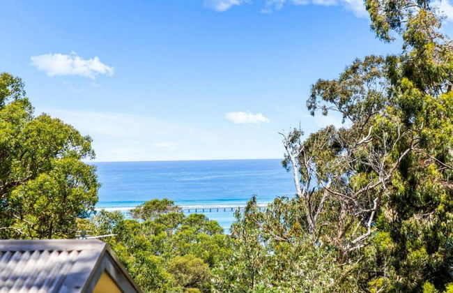 Groovy Log House Lorne Ocean View Log House Pet Friendly Freshly Renovated - Foto 2