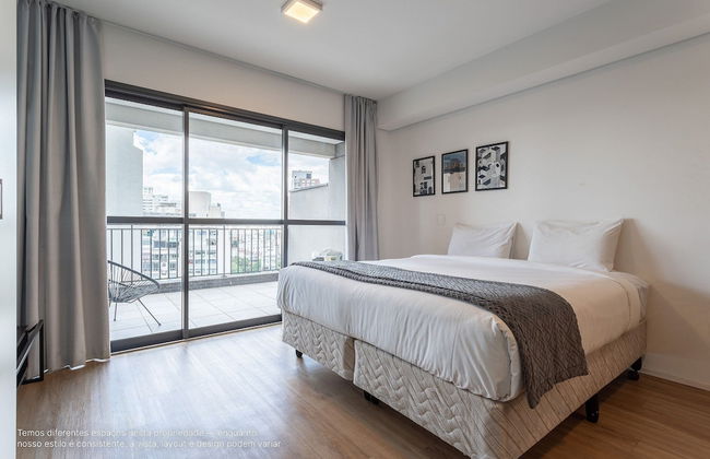 Setin Downtown Genebra by Viva - Apartamentos completos na Bela Vista com piscina - Foto 29