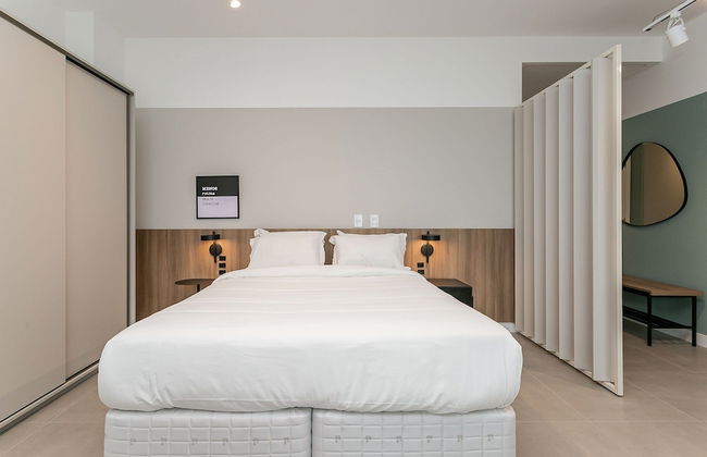 Studios Tower by Viva - Prédio com piscina e estacionamento no centro de Floripa - Foto 4