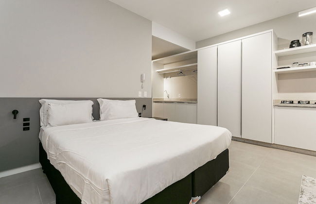 Studios Tower by Viva - Prédio com piscina e estacionamento no centro de Floripa - Foto 25