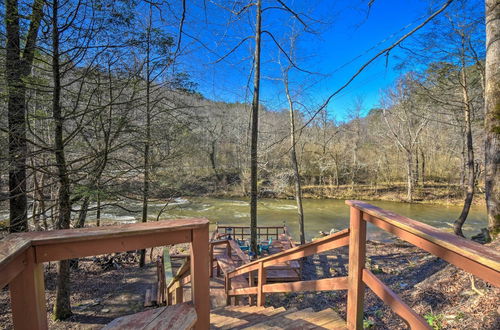 Photo 13 - Riverfront Helen Cabin w/ Hot Tub & Deck