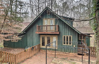 Photo 1 - Cozy Conyers Cabin w/ Fireplace & Pool Table