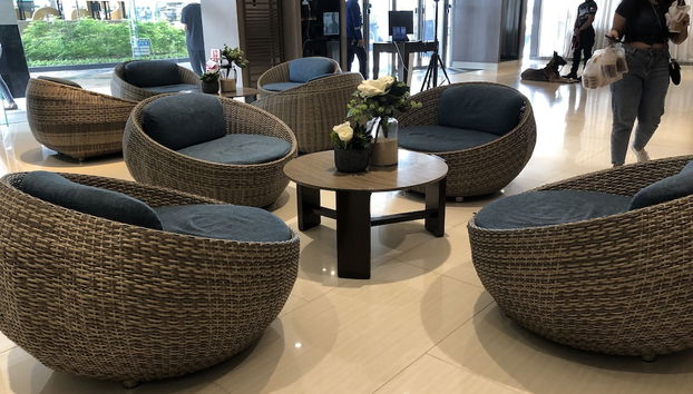 Sitzecke in der Lobby