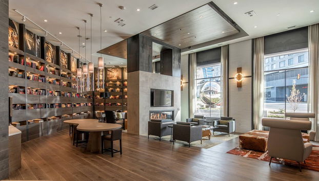 Sala de estar do lobby