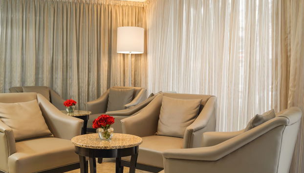Sala de estar do lobby