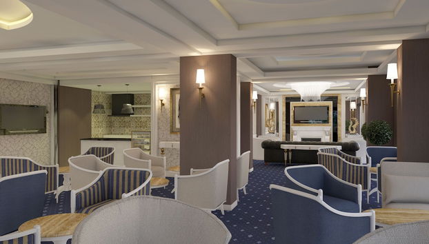 Sala de estar do lobby