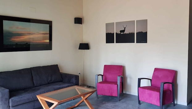 Sala de estar do lobby