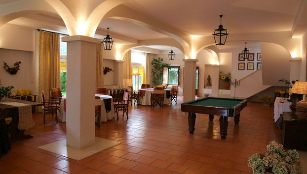 Sala de estar do lobby