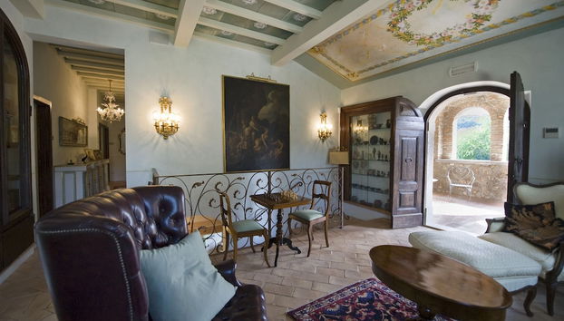 Sitzecke in der Lobby