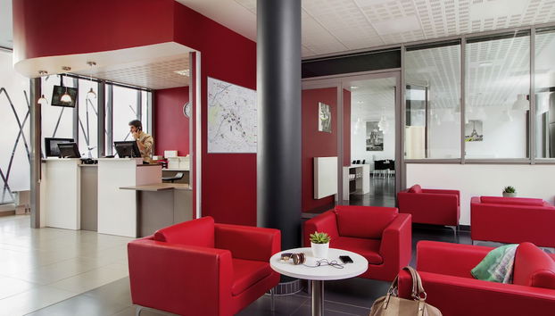 Sala de estar do lobby