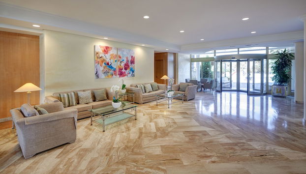 Sala de estar do lobby