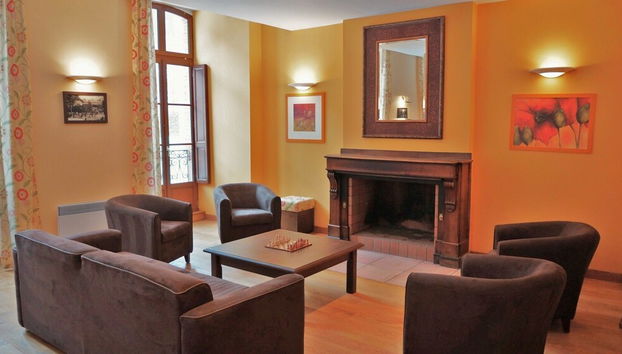 Zona de estar del vestíbulo