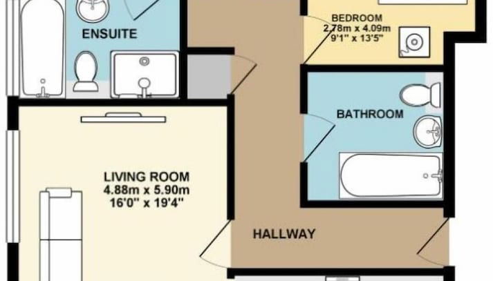 Foto 1 - Urban Heights - two Bedroom two Bathroom Loft Style Apartment - Fast Wifi