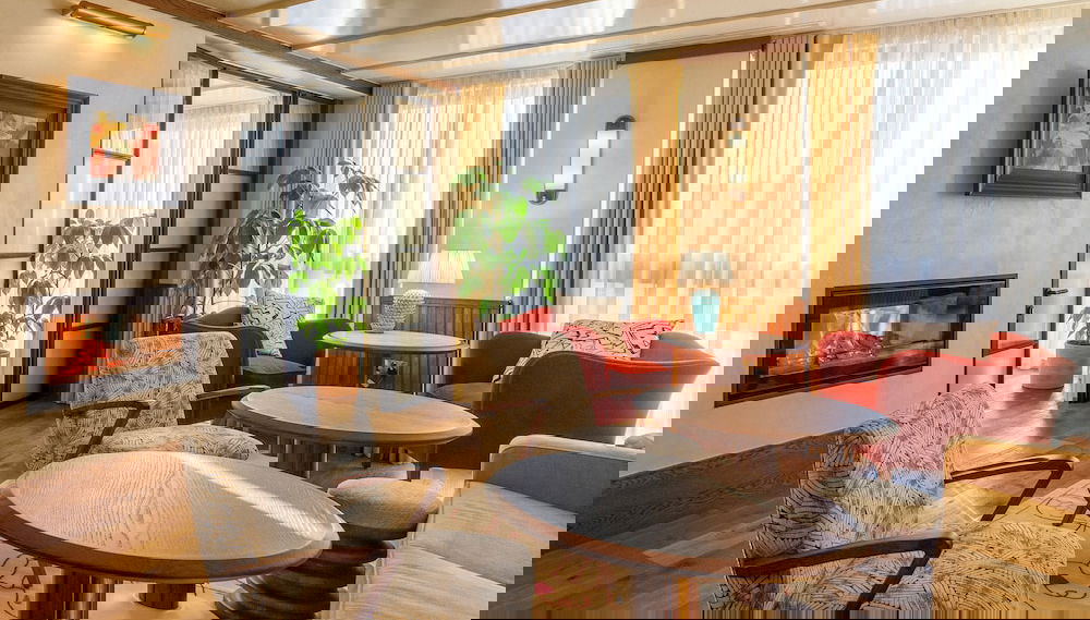 Sala de estar do lobby