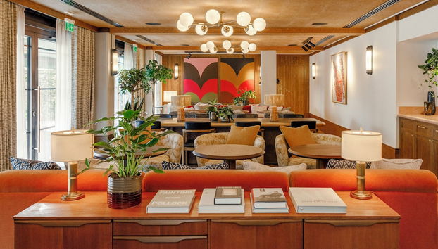 Sitzecke in der Lobby