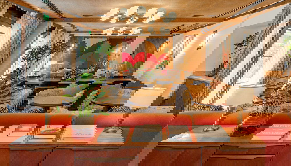 Sitzecke in der Lobby