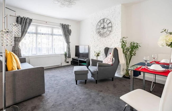 1 Bed-sleeps 4-free Parking-30 Min to Central Ldn - Foto 8