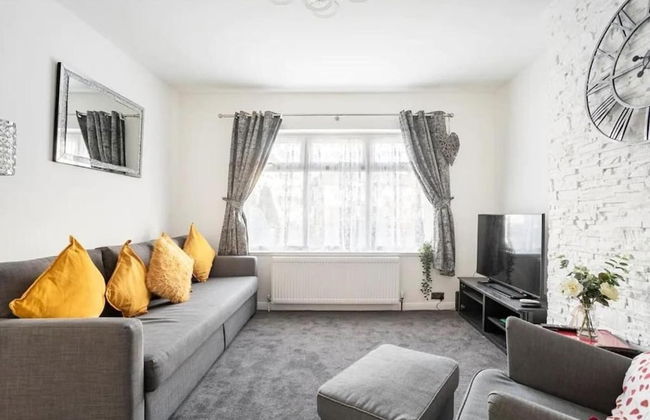 1 Bed-sleeps 4-free Parking-30 Min to Central Ldn - Foto 9