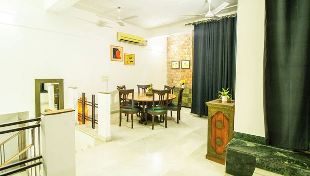 Sala de estar do lobby