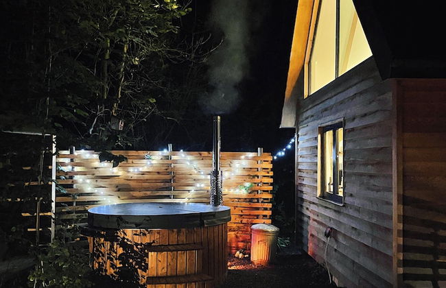 Woodland Cabin Retreat in Alfriston - hot tub - Foto 4