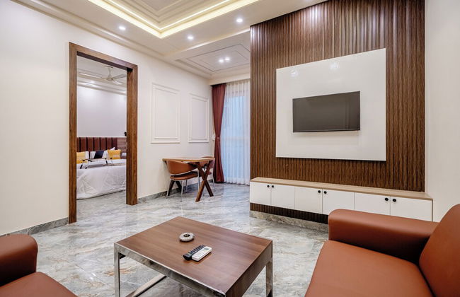 Lime Tree 1BHK Service Apartment Gurgaon - Foto 21