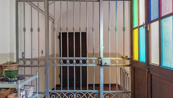 Entrada (vista interior)