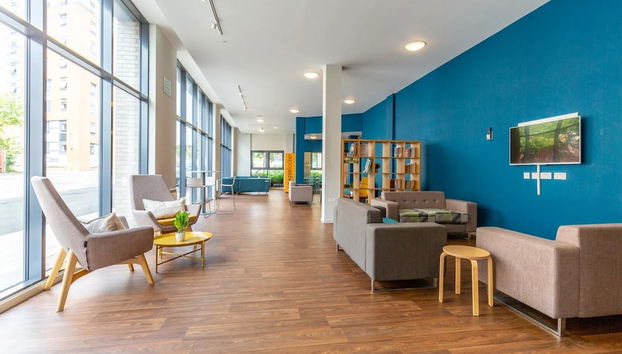 Sala de estar do lobby