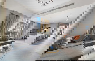 Photo 1 - Modern 1BR in the Best Residence of JVC With Pool