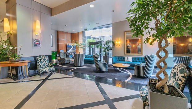 Sitzecke in der Lobby